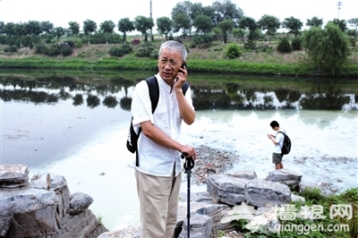 凉水河下游部分河段臭气熏人