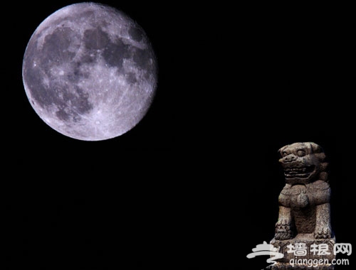 2012金秋欣赏京城“最美的月亮”[墙根网]