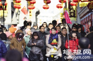 先北京一步 天津迎春庙会正式开锣