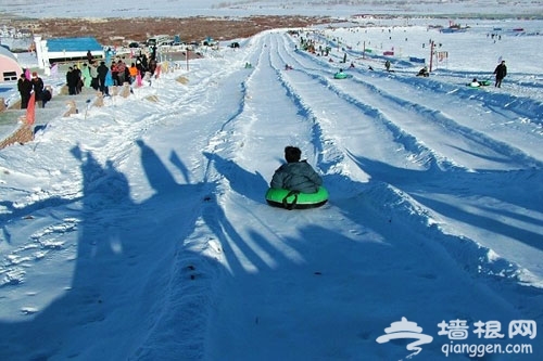 雪顿木屋 南山滑雪场最具浪漫色彩的宿营地