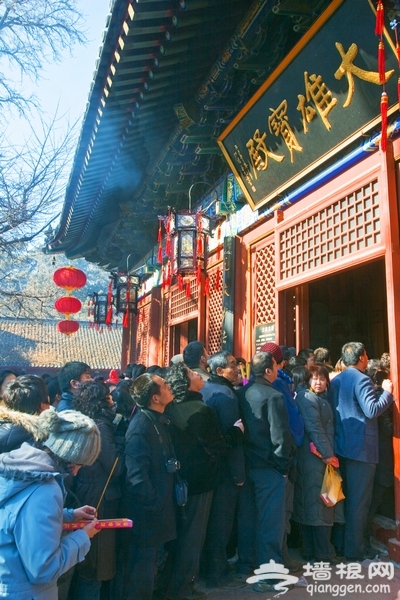 2013第十九届红螺寺庙会大年初一开幕[墙根网]