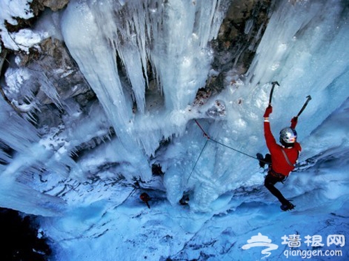 冬天京郊去攀冰 北京周边攀冰景区推荐