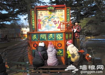 正月逛庙会过个文化年[墙根网]