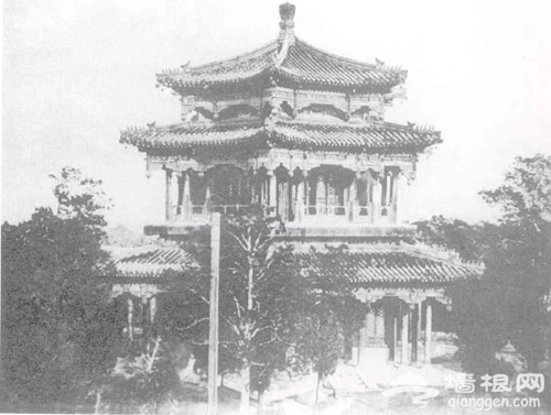 老照片：圆明园烧毁当天的照片[墙根网]