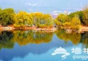 春染雁栖湖 湖绿天蓝