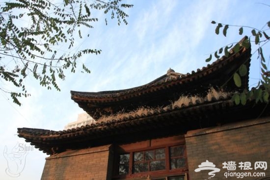清真寺内最有特点的窑殿