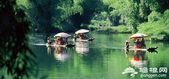 激情湿身之旅 上海周边八大漂流胜地