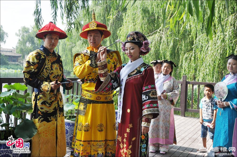 圆明园第十八届荷花节每周末上演穿越山水情景剧
