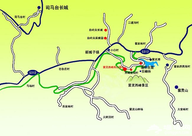 京城第一漂 雾灵西峰高山滑水攻略