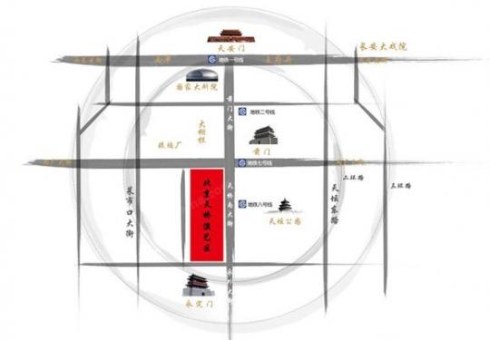2013北京天桥文化活动开幕 商户已入住将近期开放