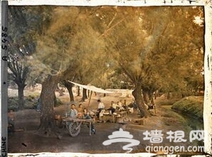 100年前的北京 彩色照片尘封的岁月(组图)