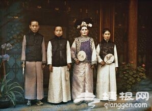 100年前的北京 彩色照片尘封的岁月(组图)