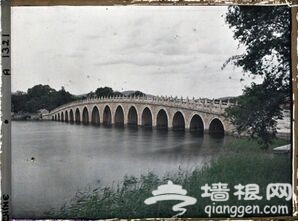 100年前的北京 彩色照片尘封的岁月(组图)
