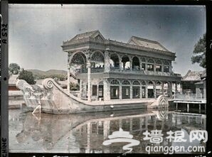 100年前的北京 彩色照片尘封的岁月(组图)