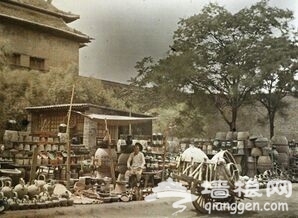 100年前的北京 彩色照片尘封的岁月(组图)
