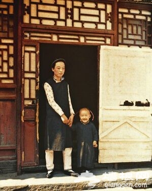 100年前的北京 彩色照片尘封的岁月(组图)