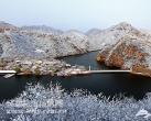 黄花城水长城 冬季傲人美景