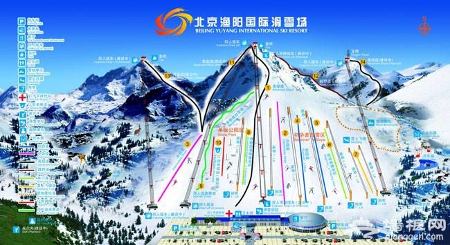 渔阳国际滑雪场 适合带孩子去的滑雪场