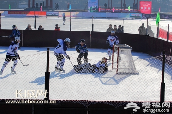第二届京津蒙冀冰球邀请赛在承德避暑山庄举办