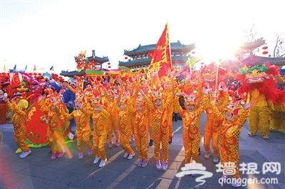 龙潭春节文化庙会是京城唯一一个连续三年被评为“北京市民最喜爱的春节庙会”的庙会活动