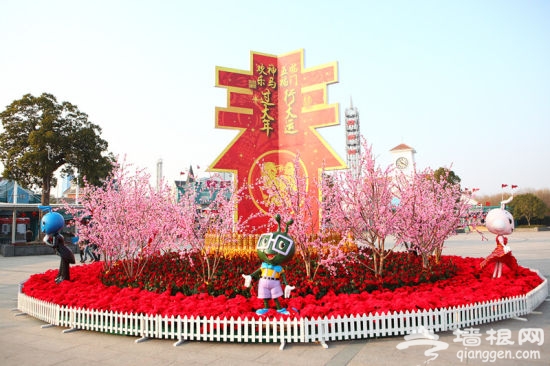 2014上海欢乐谷新春百相节大年初一启幕