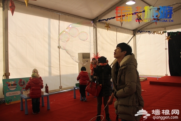 2014工体儿童新春游园会今日体验试玩 大年年初二正式开园