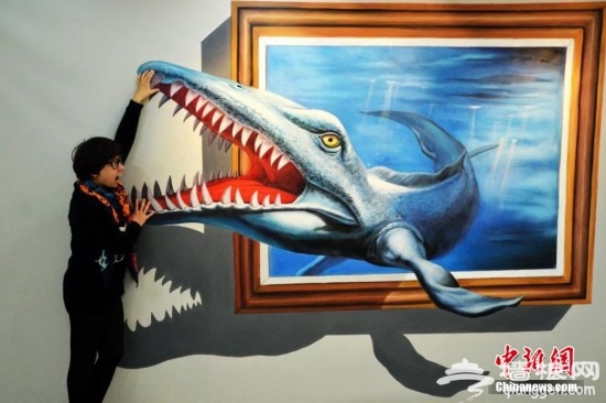 苏州3D奇幻艺术展趣味搞笑令人捧腹[墙根网]