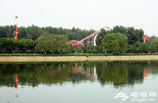 通州区大运河森林公园绿岛乐园开业 北京避暑的好地方