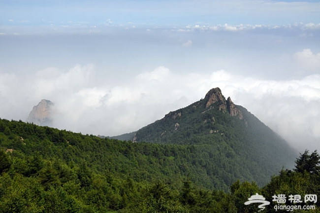 2014清凉避暑北京暑期游 雾灵西峰高山滑水徒步登山