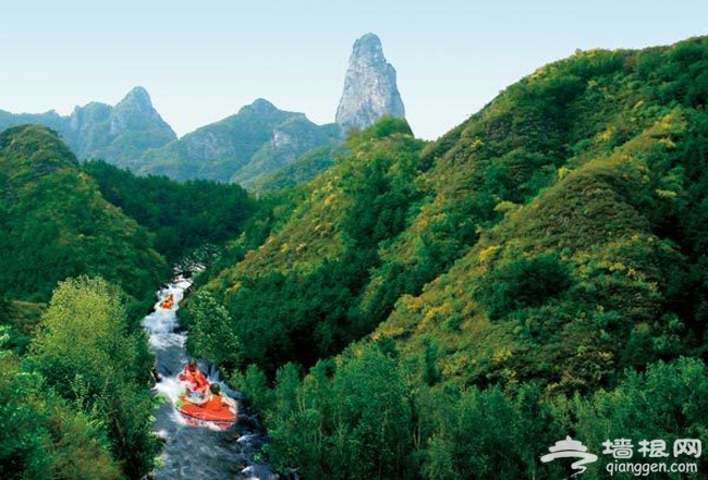 2014清凉避暑北京暑期游 雾灵西峰高山滑水徒步登山