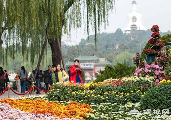 北海公园 北京开封菊花文化节