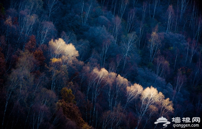 2014初冬赏涞源的最美山色 体验惊险白石山玻璃栈道 