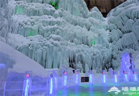 赏冰灯好去处 2015延庆龙庆峡冰灯节等你来