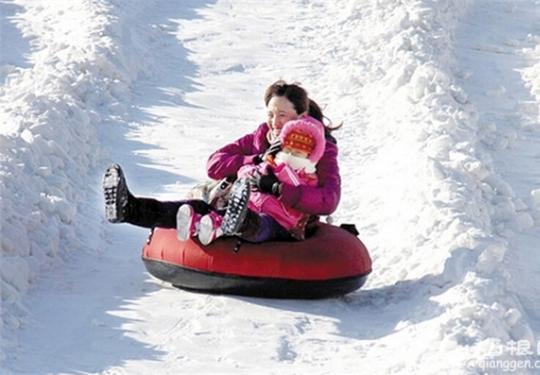 2014包头南海冰雪节南海湿地赏雪攻略