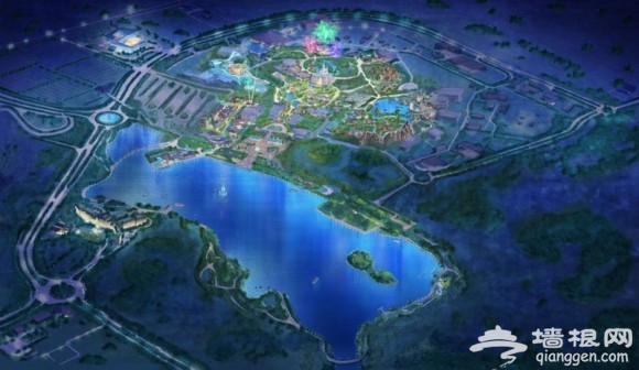 上海迪士尼乐园概念设计图曝光（网页截图）