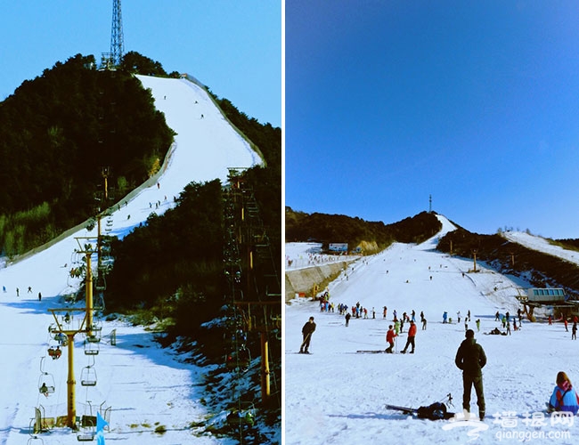 冬天适合去哪里旅游 北京云佛山滑雪场雪的乐园
