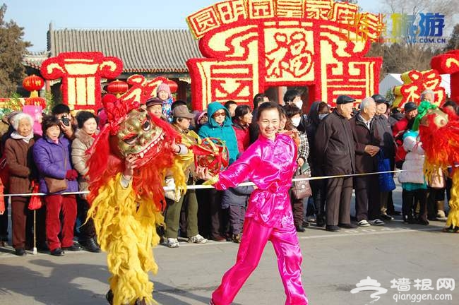 2015年北京圆明园第六届皇家庙会（活动主题+票价+交通+活动时间）