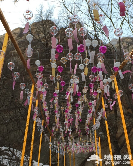 2015年密云黑龙潭风铃节将持续至3月底