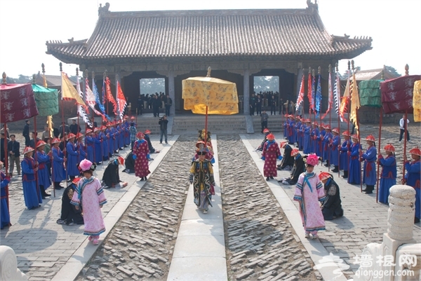 2015清东陵第五届万众祈福盛典[墙根网]