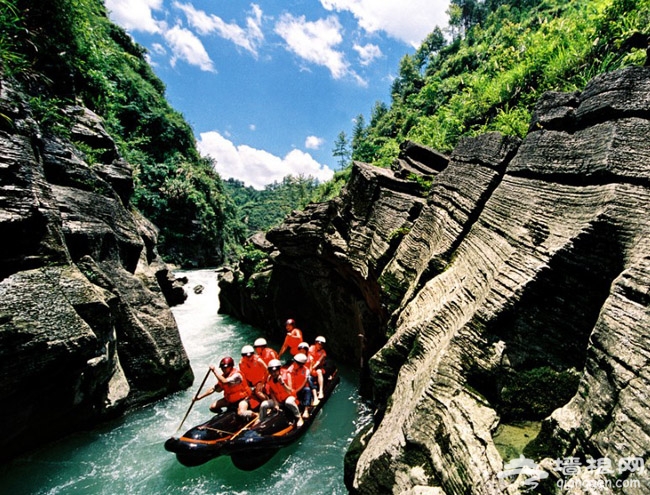 怀柔琉璃山水之宝 白河湾沟峪景观带