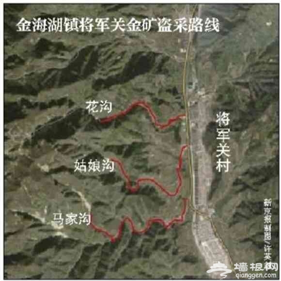 盗采路线