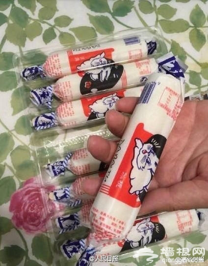 “大白兔雪糕”在北京走红 冠生园：假的[墙根网]