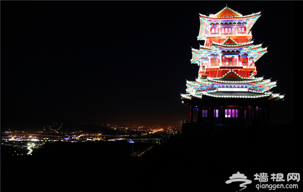 门头沟定都峰景区第二届“观灯赏景”系列活动[墙根网]