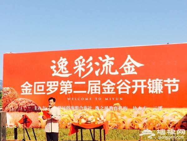密云县溪翁庄镇金叵罗村举办第二届开镰节[墙根网]