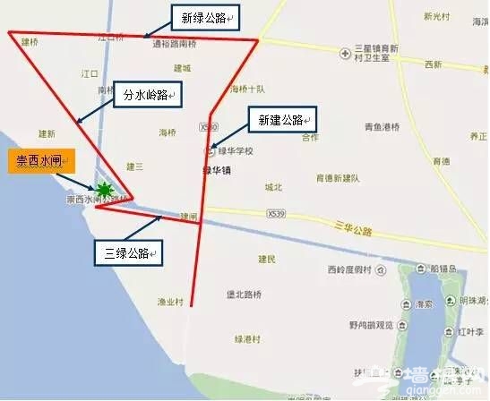 上海骑行好去处 崇明自行车绿道地图新鲜出炉[墙根网]
