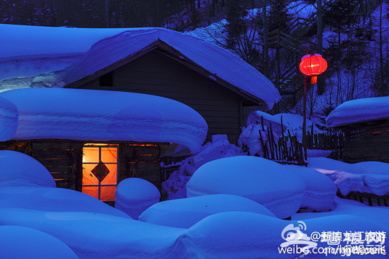 黑龙江局地暴雪 看看黑龙江最美雪景