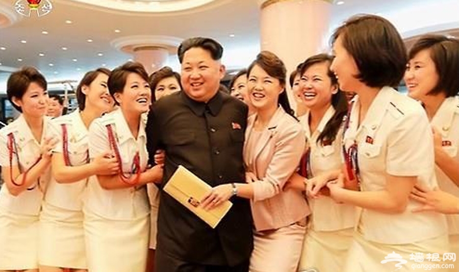 抵京牡丹峰乐团进行自助会餐 称感谢款待[墙根网]
