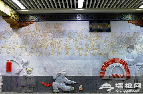 图说北京地铁壁画三十年变迁史[墙根网]