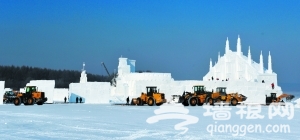 瓦萨国际滑雪节主雪雕《雪凤迎春》正式开雕[墙根网]