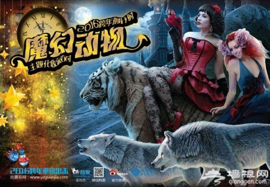 2016北京跨年活动魔幻动物假面化妆派对
